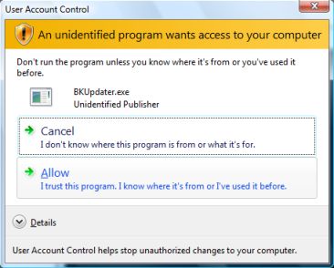 bkupdater-vista-uac